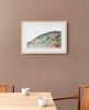 Autumnal No. 6 : Original Watercolor Painting | Paintings by Elizabeth Becker. Item made of paper compatible with minimalism and contemporary style