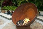 Meridian Sculptural Firebowl | Fireplaces by John T Unger | Allure Waikiki in Honolulu