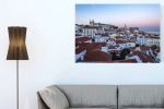 Lisbon at Sunset, Pink Sky in Portugal | Photography by Richard Silver Photo. Item made of paper