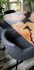 Maple Burl & Resin Dining Table | Tables by Black Rose WoodCraft. Item composed of maple wood and steel