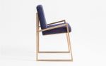 Famed Chair | Accent Chair in Chairs by LAGU. Item composed of brass