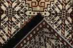 Hand-Knotted Qashqai Rug in Beige Red Geometric Pattern | Area Rug in Rugs by Rug and Kilim