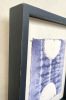 Indigo Stars Mixed Media | Mixed Media by Ooh La Lūm. Item made of canvas