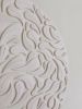 Mandala Rain | Wall Sculpture in Wall Hangings by Anastasia Tumanova. Item made of maple wood with ceramic