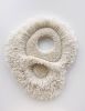 Momo Wave, textile fibre art | Tapestry in Wall Hangings by Kristina Kazantseva. Item made of fabric compatible with minimalism and contemporary style