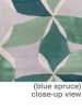CIVILIZATION (blue spruce) | Area Rug in Rugs by Emma Gardner Design, LLC | New York, NY  Studio in New York. Item made of wool & fiber