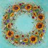 Garden Treasures | Oil And Acrylic Painting in Paintings by DaggArt. Item composed of canvas & synthetic