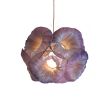 Handpainted Fabric Pendant Light Anemone by Studio Mirei | Pendants by Costantini Designñ. Item made of fabric works with boho & contemporary style