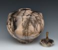 Stoneware vessel urn sculpture HH418 | Vase in Vases & Vessels by Ron Mello Studio Art