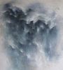 Song for a glacier | Mixed Media by Francesca Borgo. Item made of canvas works with minimalism & contemporary style