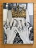 Kiss The Rings - Legendary Royalty | Drawing in Paintings by Bringing Life To Art LLC (B.A.T.L. LLC). Item made of canvas & metal compatible with contemporary and urban style
