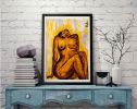 Colours of sensuality 9, Colores de Sensualidad 9 | Oil And Acrylic Painting in Paintings by Elena Parau