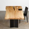 Elm Dining Table No. 330 | Tables by Elko Hardwoods. Item made of wood & steel compatible with contemporary and modern style