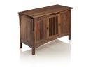 Edwardian Credenza in Walnut | Storage by Heliconia Furniture Design. Item made of walnut