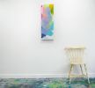 Smoke Rises | Oil And Acrylic Painting in Paintings by Claire Desjardins. Item composed of canvas and synthetic
