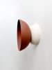 Echo Sconce / Flush Mount | Sconces by AND Ceramic Studio. Item composed of stoneware in mid century modern or contemporary style