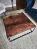 Walnut and Steel studio piece | Coffee Table in Tables by Donald Mee Design. Item made of walnut with bronze works with minimalism & contemporary style