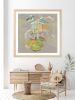Birch & Elk (large format print) | Prints by Alyssa Dennis. Item composed of canvas and paper
