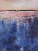 Blue Curaçao | Prints in Paintings by Victoria Primicias. Item composed of canvas in contemporary or coastal style