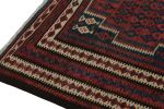 1950s Vintage Kilim rug in Red, Blue a,d Beige-Brown | Area Rug in Rugs by Rug and Kilim