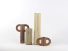 Colonne - basso | Vase in Vases & Vessels by gumdesign. Item composed of metal and marble in modern style