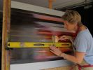London Underground Train Journeys | Oil And Acrylic Painting in Paintings by Caroline Hall. Item composed of aluminum and synthetic