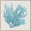 Sea Garden - Framed Canvas Art | Prints by Patricia Braune. Item composed of canvas
