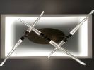 Uccello | Chandeliers by Hyland Glass. Item composed of brass and glass