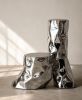 Steel Sculptural Chair — Tronco by Nitush Aroosh | Chairs by Nitush Aroosh. Item composed of steel in contemporary or eclectic & maximalism style
