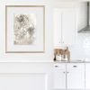 Encaustic Peony #1 - Floral Mixed Media Encaustic Wax Print | Prints by Jennifer Lorton Art. Item composed of paper in country & farmhouse or japandi style