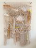 Open System | Wall Sculpture in Wall Hangings by Megan Aujla - Line & Form Studio. Item made of cotton works with contemporary & coastal style