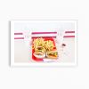 Colorful Americana wall art, 'In-N-Out Burger' photograph | Photography by PappasBland. Item composed of paper in contemporary or modern style