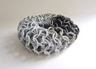 Inside out -blue-little black | Sculptures by Stufio Cecil Kemperink. Item made of ceramic works with contemporary style