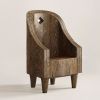 Empress Hand Carved Chair | Accent Chair in Chairs by Pfeifer Studio. Item composed of wood compatible with contemporary and country & farmhouse style