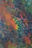Circles On Field | Oil And Acrylic Painting in Paintings by Barry Namm Art. Item composed of wood and synthetic