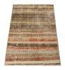 Vintage Zeki Müren Rug with Polychromatic Geometric Stripes | Area Rug in Rugs by Rug and Kilim