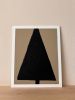 "Sapin de Noël" (Christmas Tree) - The Noël Collection | Oil And Acrylic Painting in Paintings by je.nicci. Item composed of canvas in minimalism or contemporary style