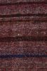 Vintage Paneled Kilim in Purple, Blue and Brown Stripe | Area Rug in Rugs by Rug and Kilim