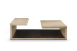 Seville Cocktail table Oak | Tables by Greg Sheres. Item made of oak wood with bronze