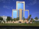 Expanding, Growing, Endless Curve, Stretching, Moving, Wavin | Public Sculptures by Wenqin CHEN | Arab National Bank in Riyadh. Item composed of steel