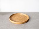 F-Plate Wooden - Naturel Kestane | Dinnerware by Foia. Item composed of wood in boho or contemporary style