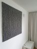 Tributary I | Tapestry in Wall Hangings by Saskia Saunders. Item composed of cotton and paper in minimalism or contemporary style