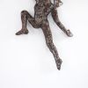 Climbing woman Figure, 3d Metal wall art decor | Wall Sculpture in Wall Hangings by NUNTCHI. Item composed of metal in art deco style