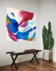 "Where the River Flows" - Original Painting | Oil And Acrylic Painting in Paintings by Jilli Darling. Item composed of canvas and synthetic in boho or minimalism style