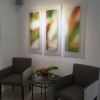 The Space Between - triptych 13 | Oil And Acrylic Painting in Paintings by Jane Guthridge. Item made of paper