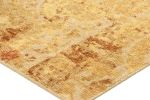 Rug & Kilim’s Distressed European Rug in Beige-brown & Gold | Area Rug in Rugs by Rug and Kilim