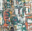 Boundaries of Truth - sold inquire about a similar work of a | Oil And Acrylic Painting in Paintings by L Rowland Contemporary Art. Item made of wood & synthetic