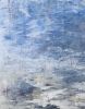 Deeper Blue | Oil And Acrylic Painting in Paintings by Ana Carolina Mönnaco. Item made of wood works with contemporary & coastal style