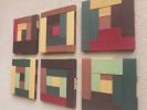 Tesxtil Wall Art Panels for Home Decor | Decorative Frame in Decorative Objects by Sarmal Design. Item composed of canvas & fiber compatible with contemporary and art deco style