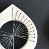 Stitched Ceramics - Set Of 12 | Wall Sculpture in Wall Hangings by Elizabeth Prince Ceramics. Item composed of stoneware compatible with mid century modern and contemporary style